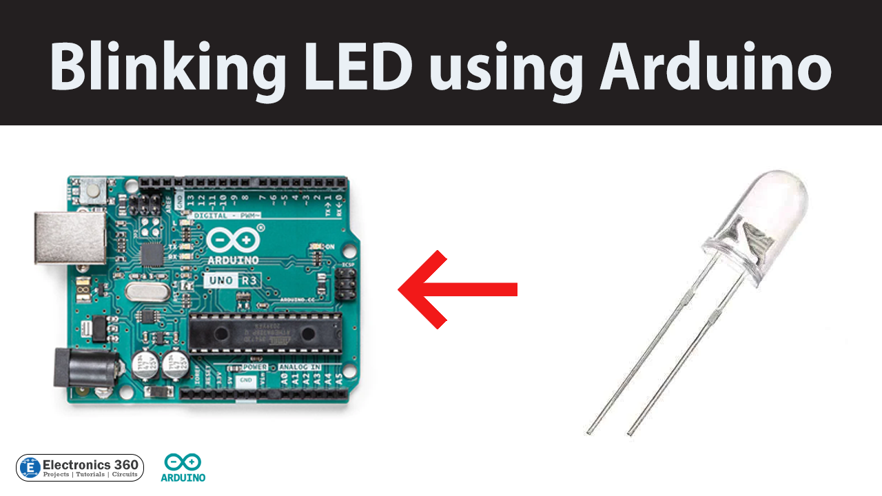 Blinking an LED using Arduino