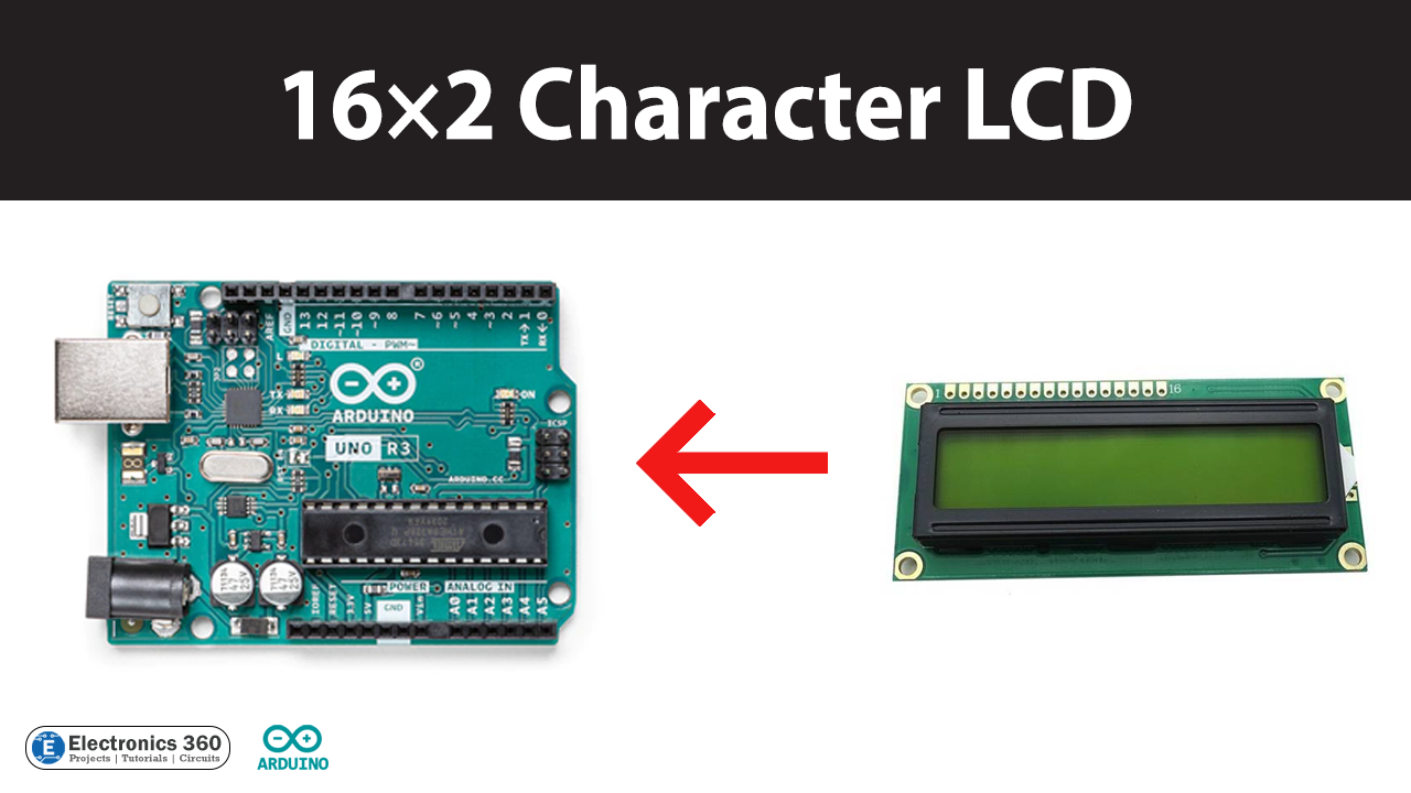 Interfacing a 16X2 Character LCD With Arduino
