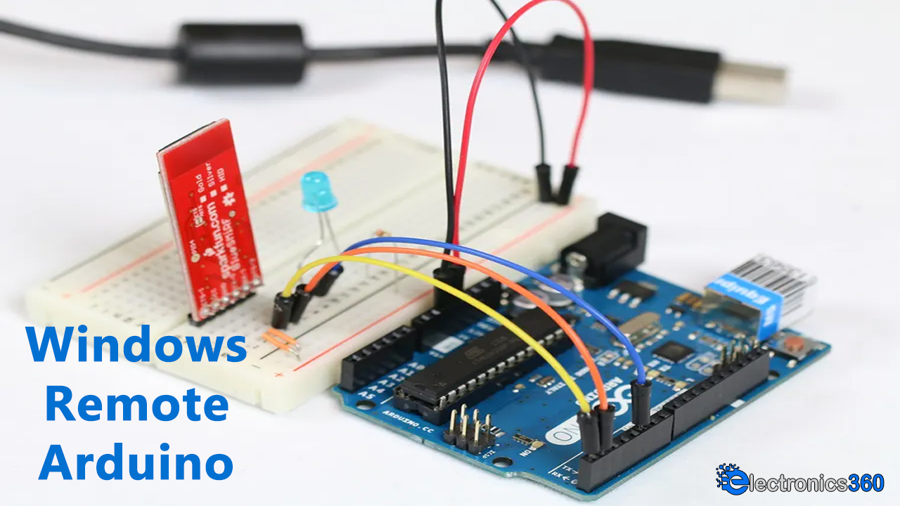 LED ON-OFF using Windows Remote Arduino