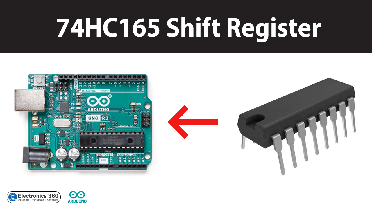 Interfacing 74HC165 Shift Register with Arduino