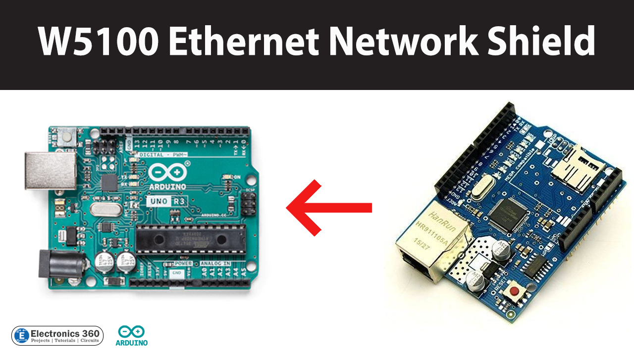 W5100 Ethernet Network Shield with Arduino