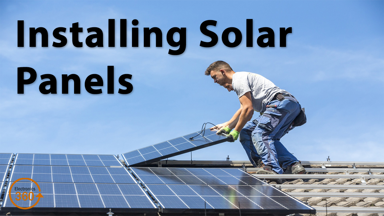 How to install solar panels?
