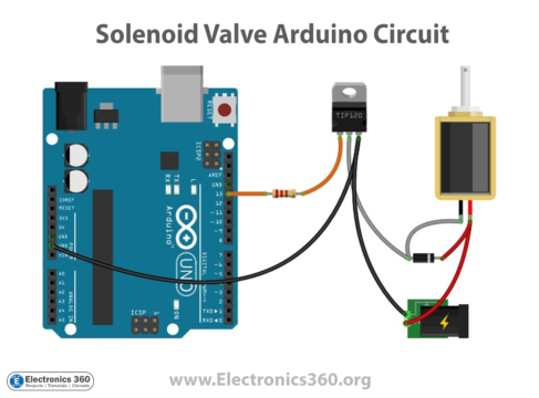 Controlling Solenoid Valve with Arduino - Electronics 360